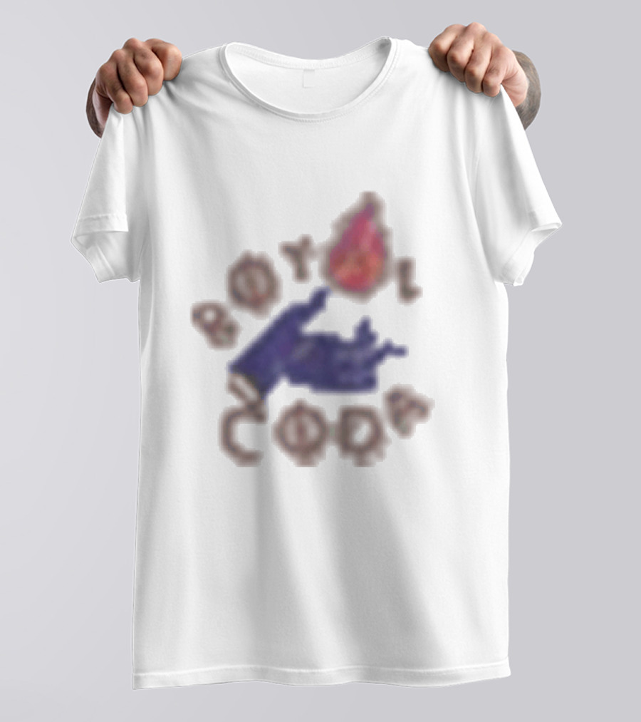Boys Of Color Indigo Flame And Hand T-Shirt