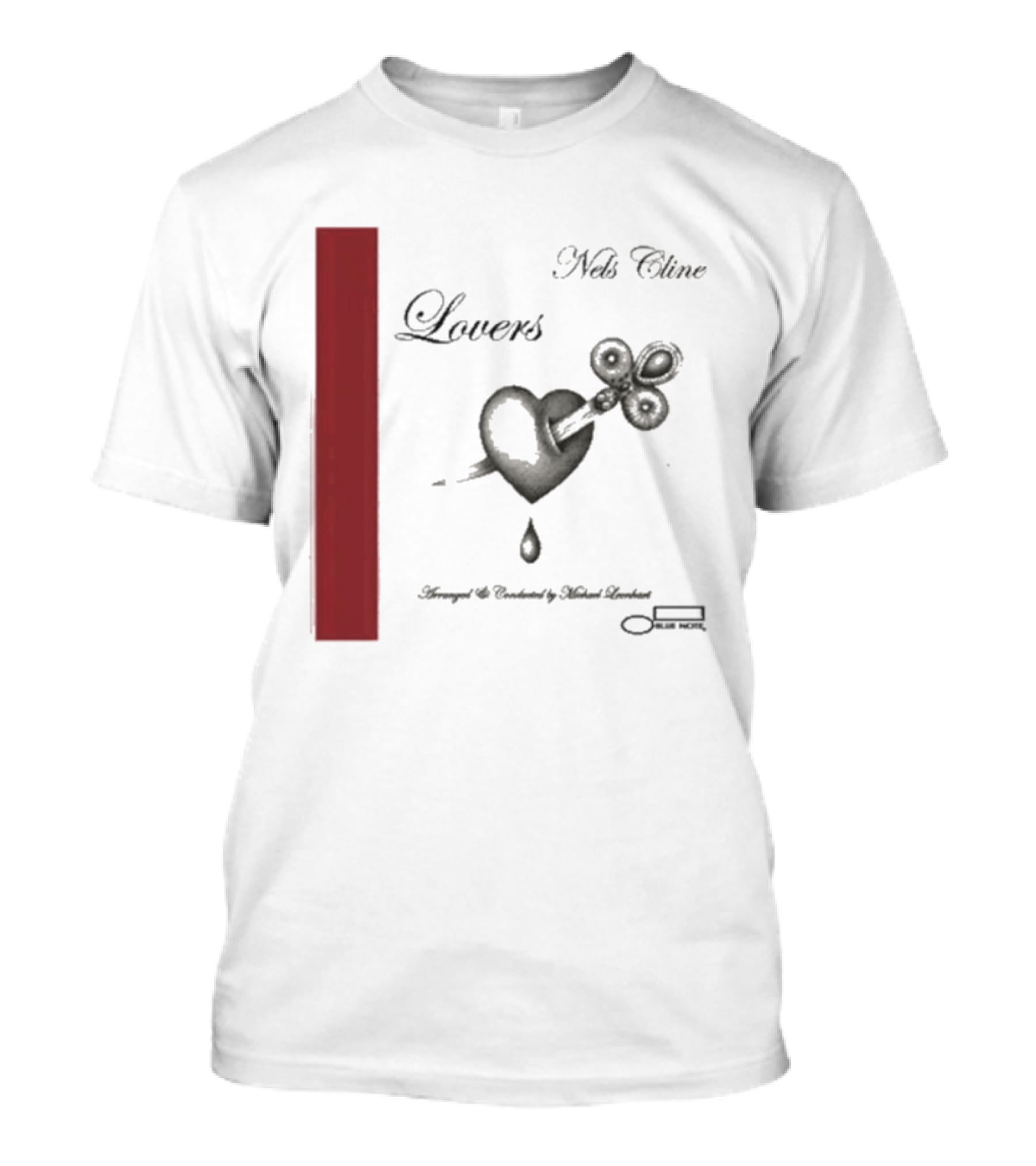 Lovers Nels Cline Wilco Heart Design By Drozd And Toczek T-Shirt