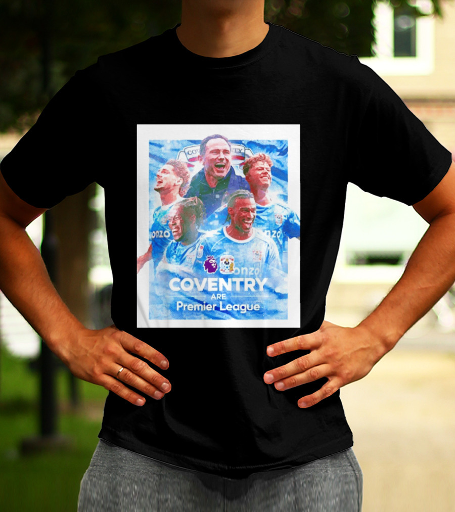 Coventry City FC Premier League Players Coventry Are Premier League T-Shirt