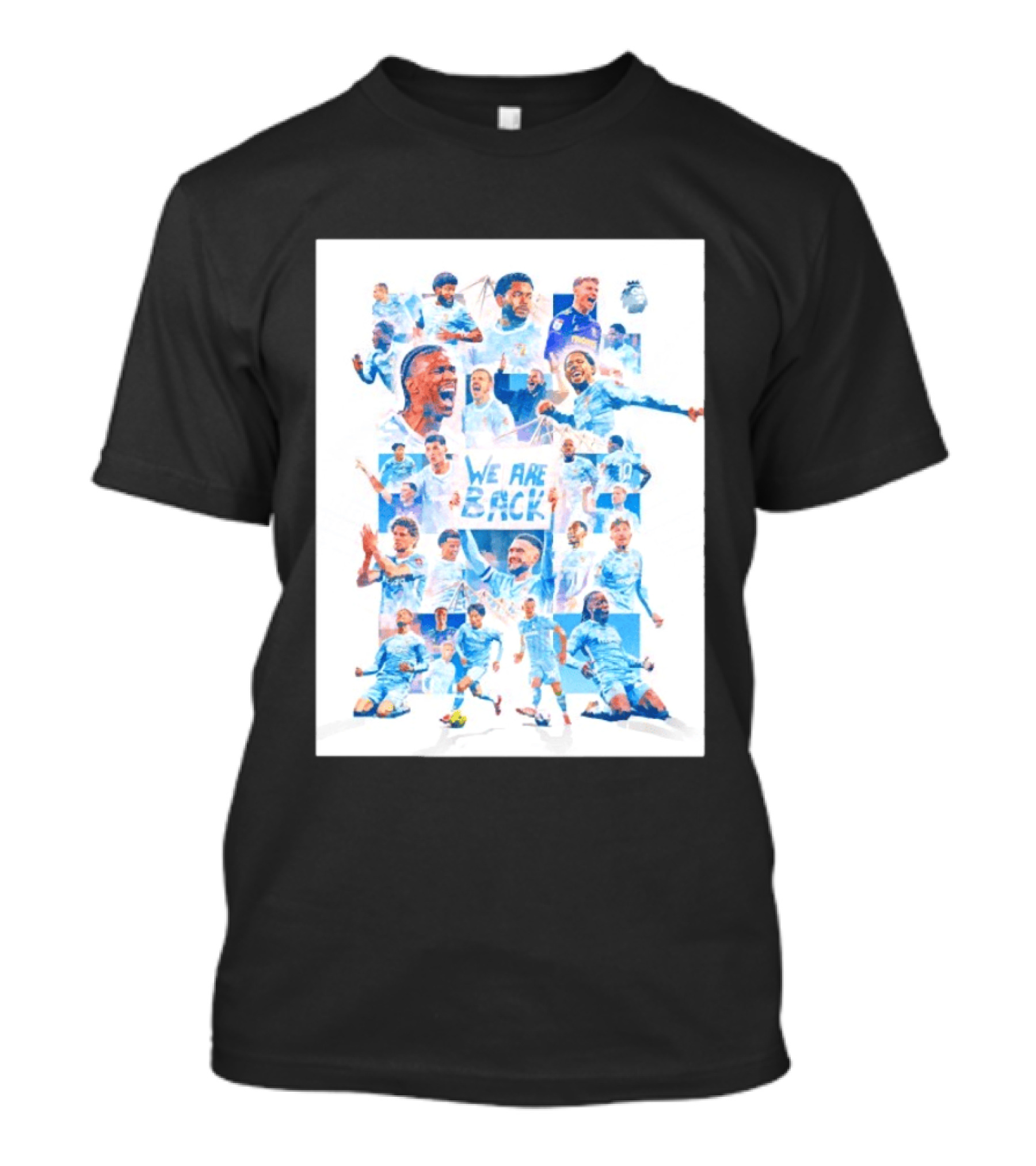 Coventry City Football Club We Are Back Celebration Players Team Unity T-Shirt