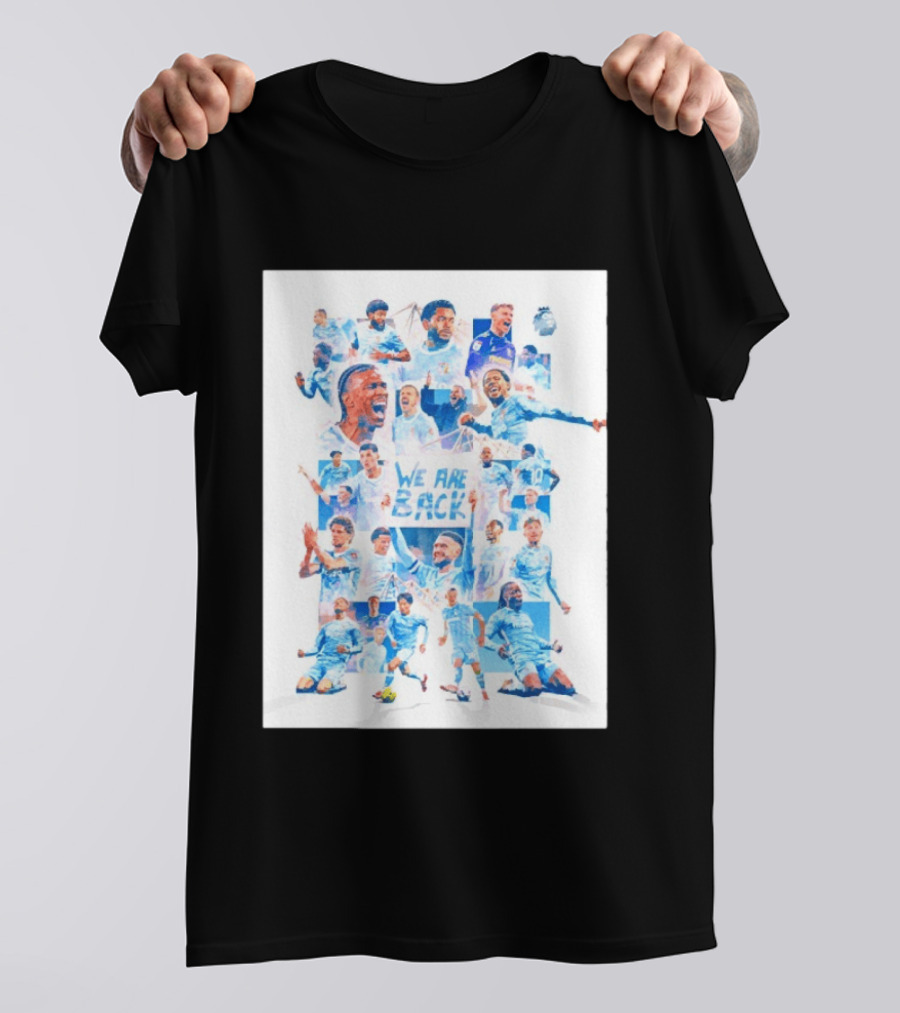 Coventry City Football Club We Are Back Celebration Players Team Unity T-Shirt