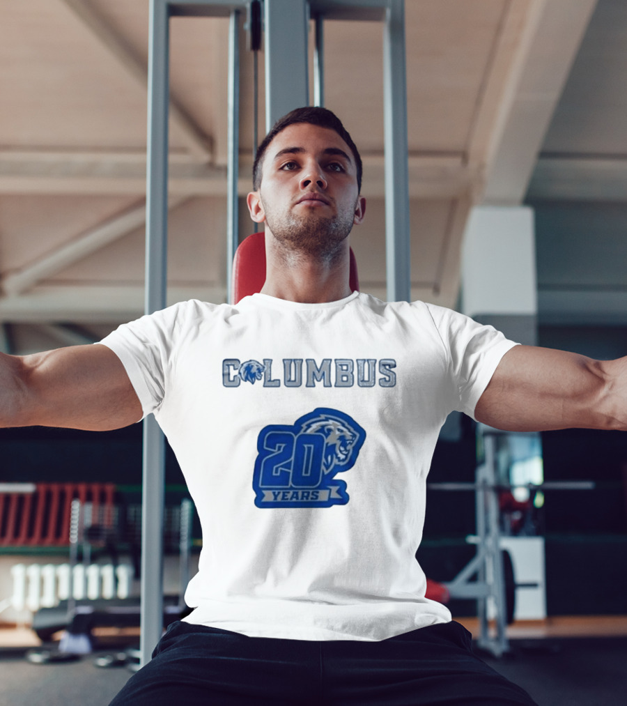 Columbus Lions 20 Years Celebration T-Shirt
