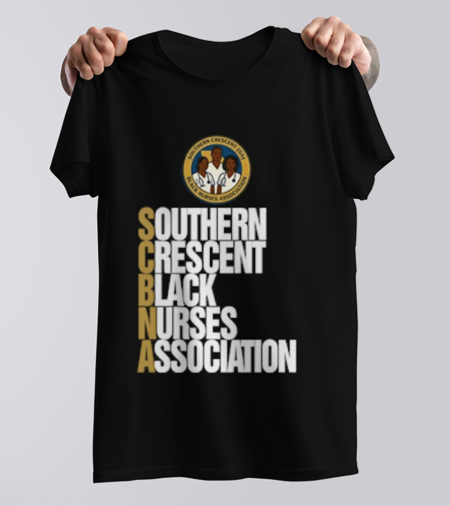 Southern Crescent Black Nurses Association Diversity Unity Healthcare Community T-Shirt