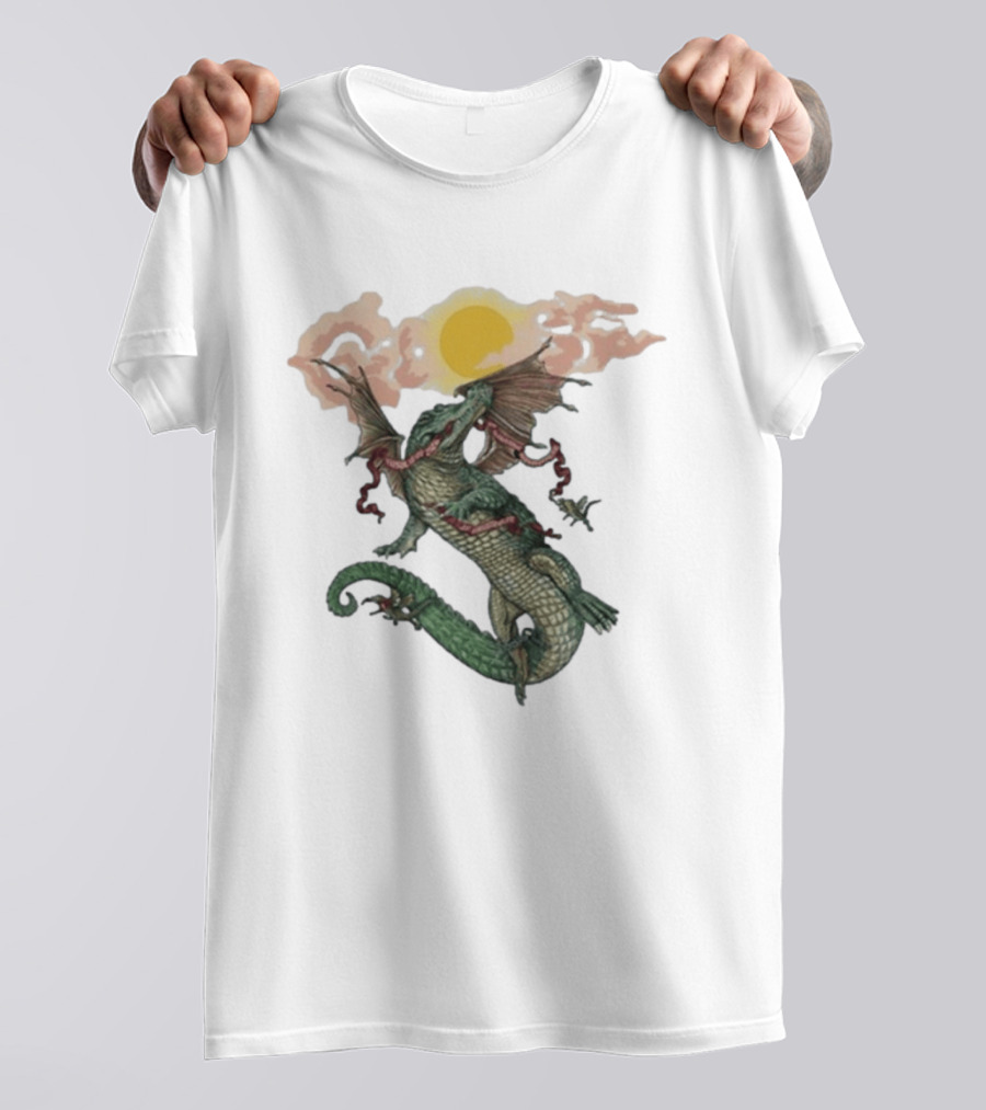 Goose St. Augustine Spring 2026 Event Dragon With Sun And Clouds T-Shirt