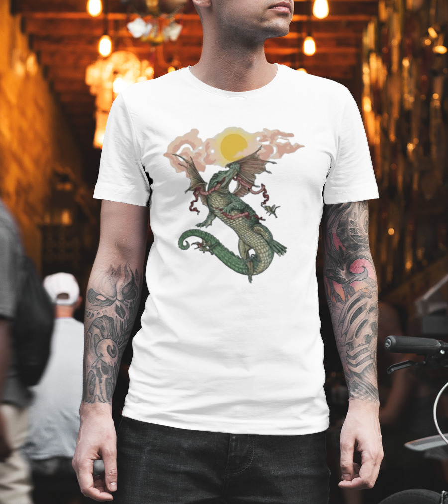 Goose St. Augustine Spring 2026 Event Dragon With Sun And Clouds T-Shirt