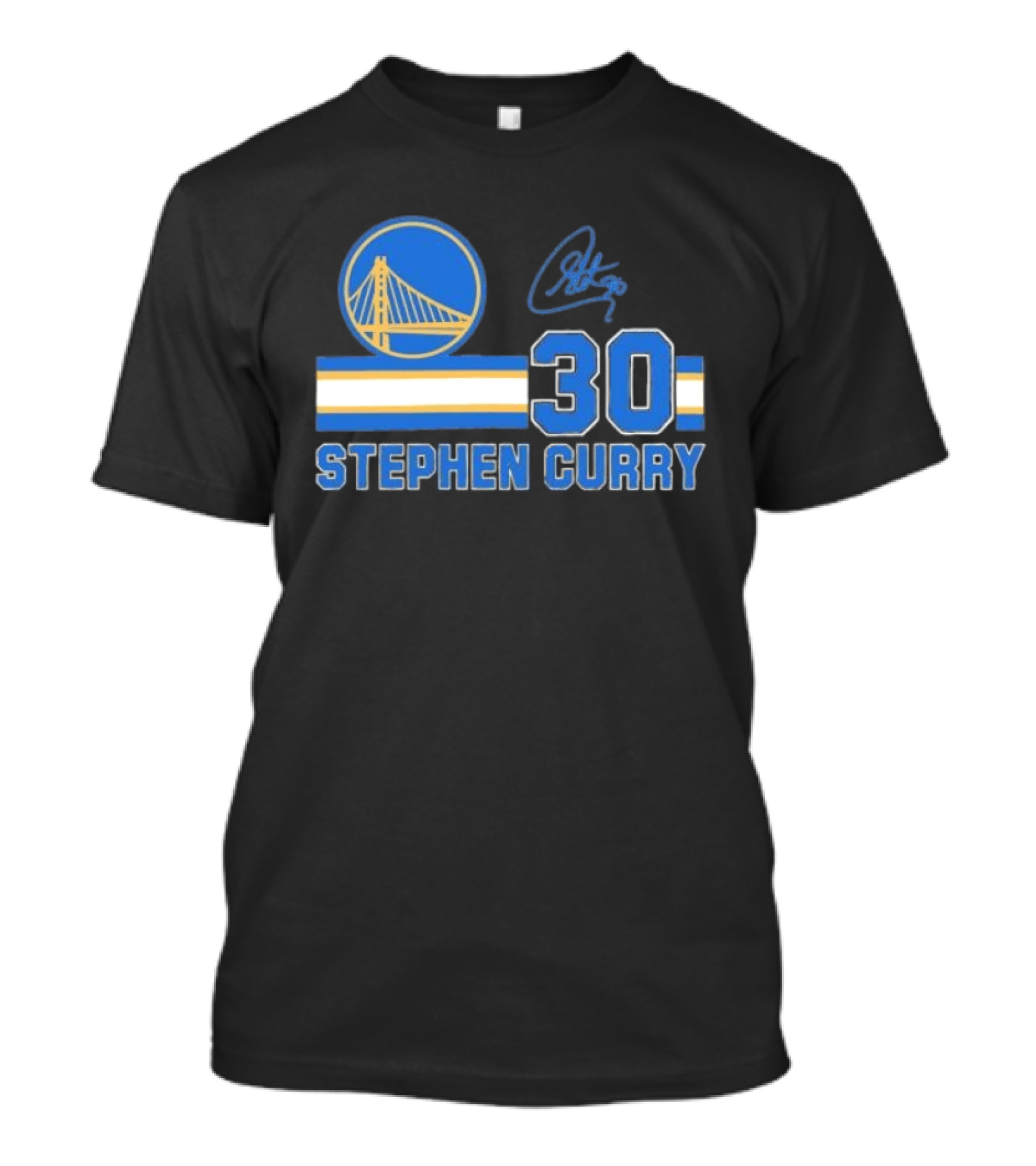 Stephen Curry Golden State Warriors 30 Signature T-Shirt