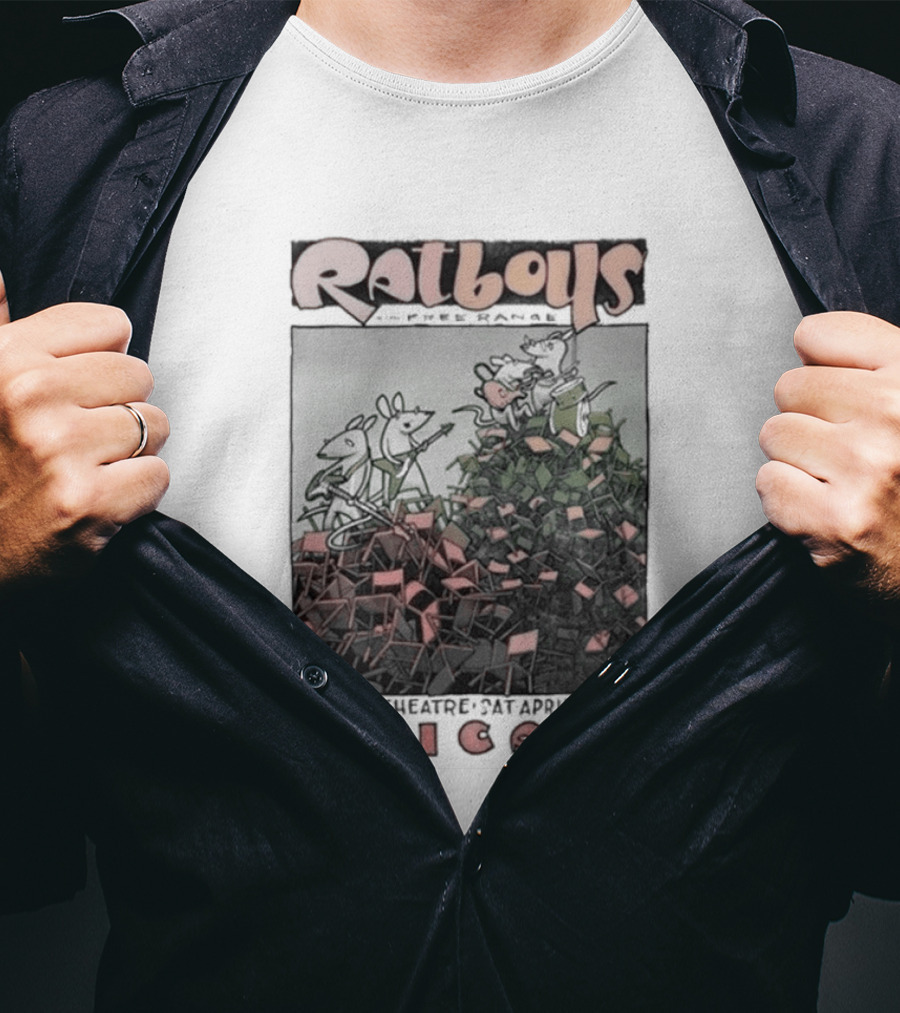 Ratboys Live At The Vic Theatre April 18 2026 Chicago IL T-Shirt
