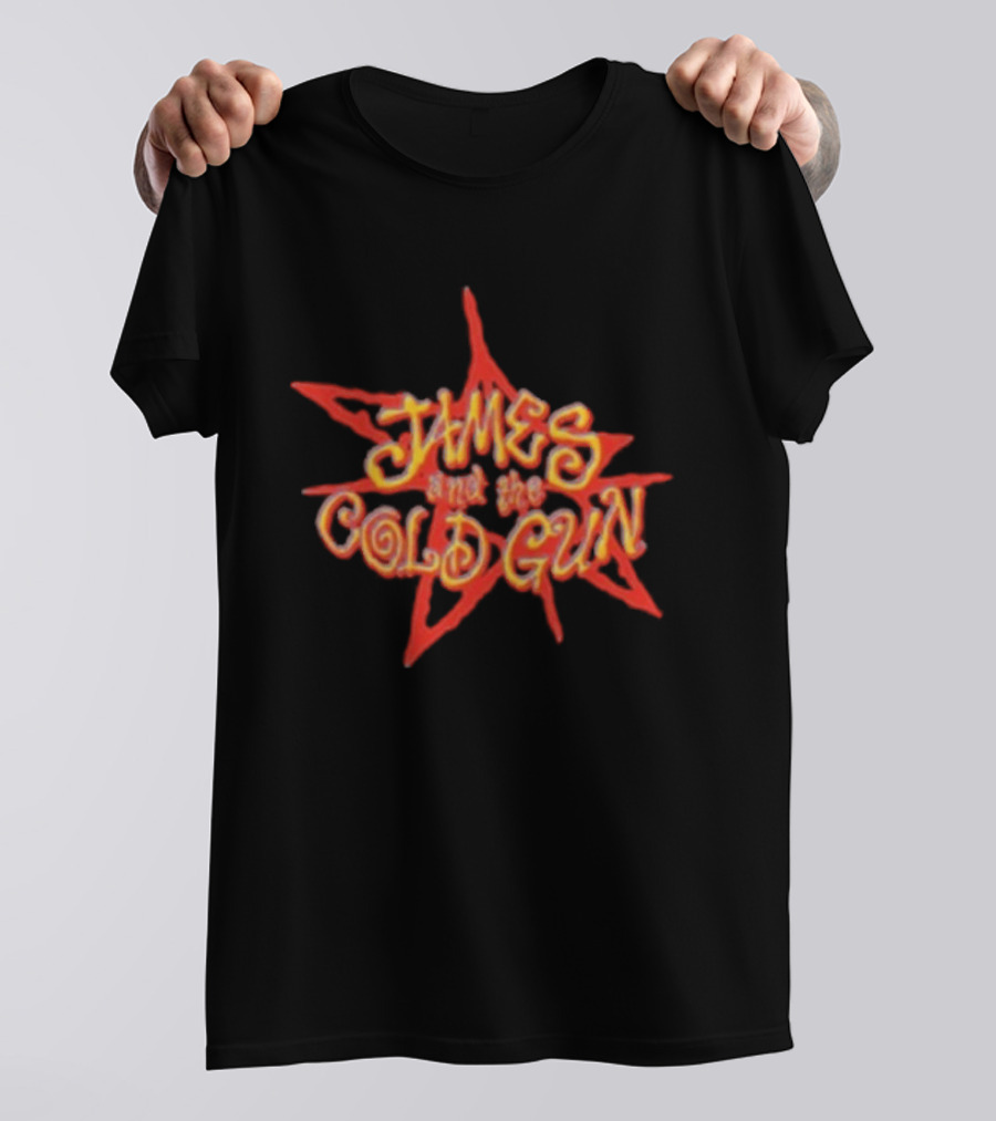 James And The Cold Gun Starburst T-Shirt