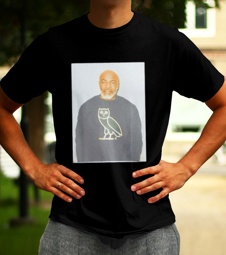 Drake OVO Owl Mike Tyson Photo T-Shirt