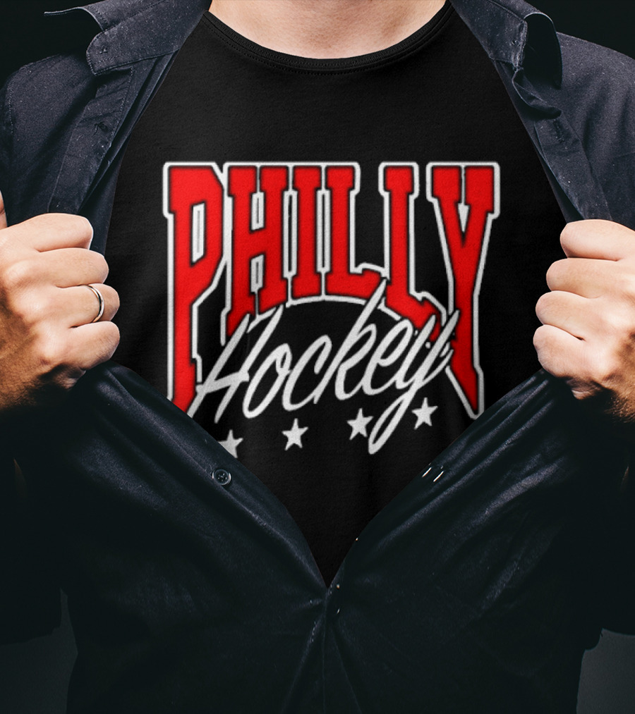 Philly Hockey Philadelphia Flyers Stars T-Shirt