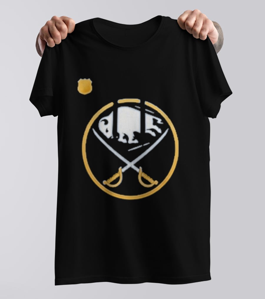 Buffalo Bills Josh Allen Buffalo Sabres Crest T-Shirt