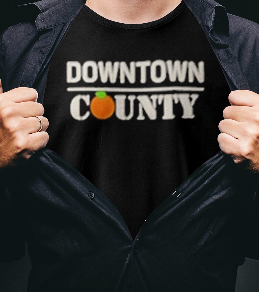 Downtown County Orange T-Shirt