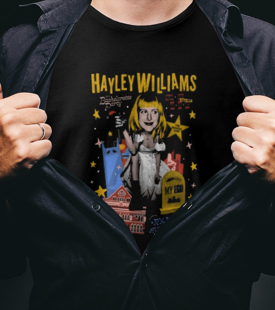 Hayley Williams Nashville April 25 28 2026 Bridgestone Arena Concert Tennessee T-Shirt