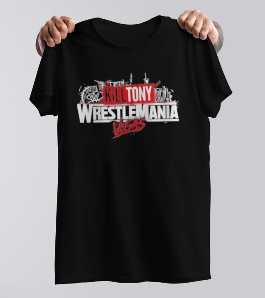 Kill Tony WrestleMania Vegas T-Shirt