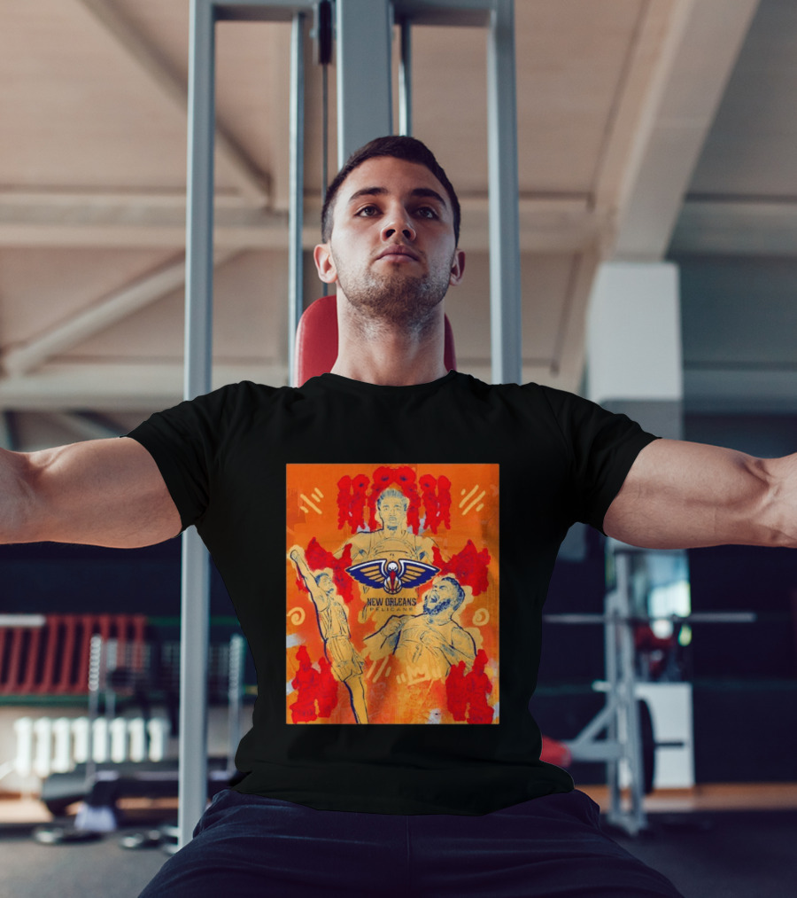 New Orleans Pelicans Supporting The Home Team With Passion And Spirit T-Shirt