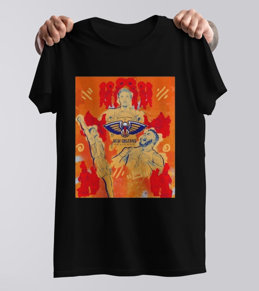 New Orleans Pelicans Supporting The Home Team With Passion And Spirit T-Shirt