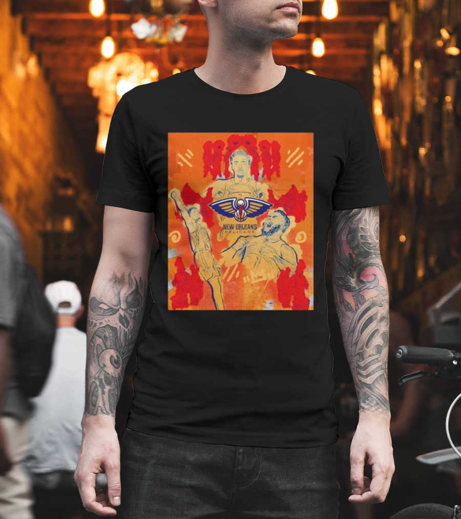 New Orleans Pelicans Supporting The Home Team With Passion And Spirit T-Shirt