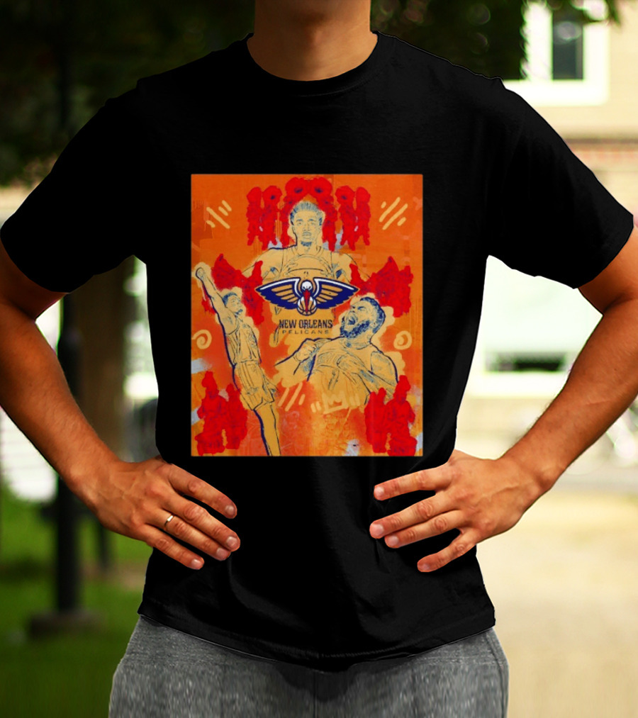 New Orleans Pelicans Supporting The Home Team With Passion And Spirit T-Shirt