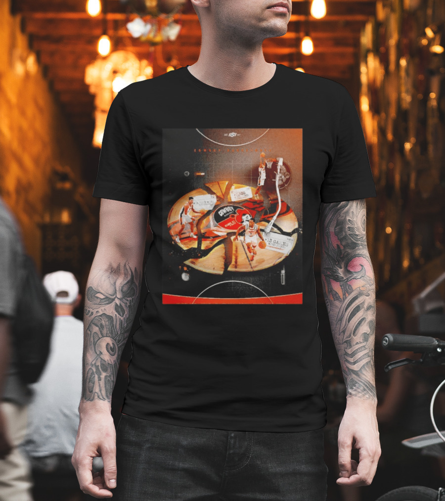 Oklahoma State Cowboys Basketball 2025 2026 Record Set By Cowboy Player In 39 Games T-Shirt