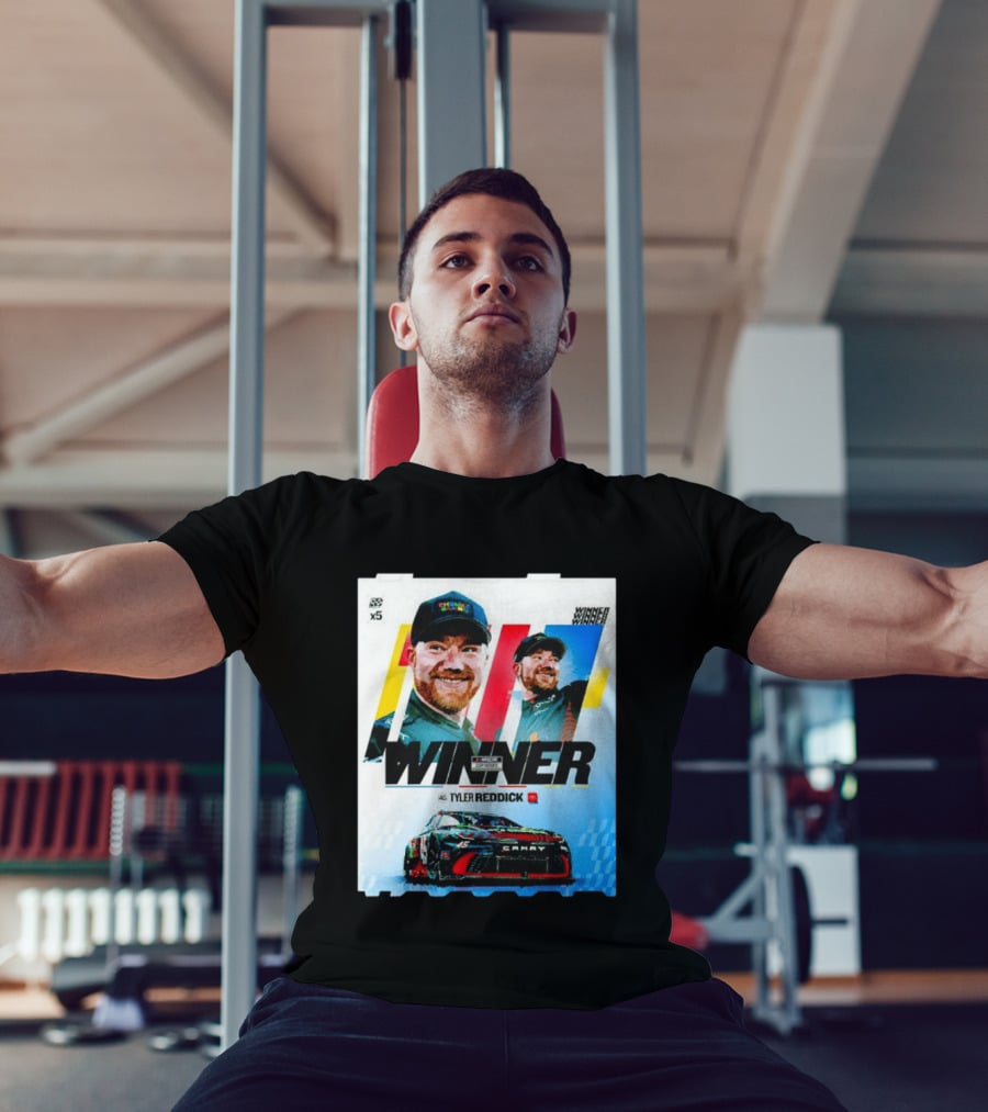 Winner Tyler Reddick NASCAR Kansas Speedway Victory Car Chevrolet Camaro T-Shirt