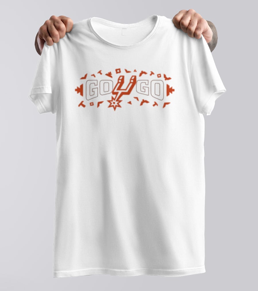 Go Spurs Go San Antonio Bold Fiesta T-Shirt