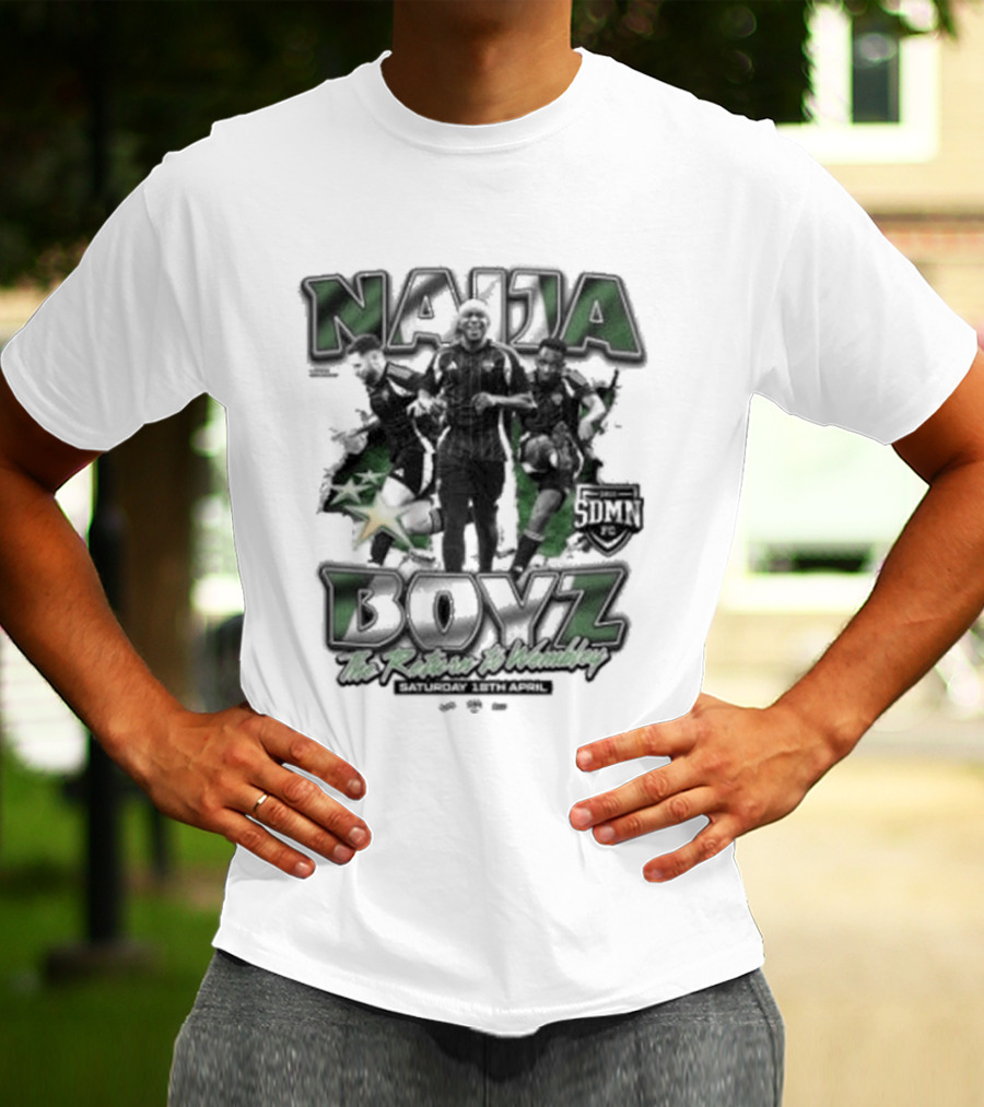 Naija Boyz The Return To Wembley Star T-Shirt