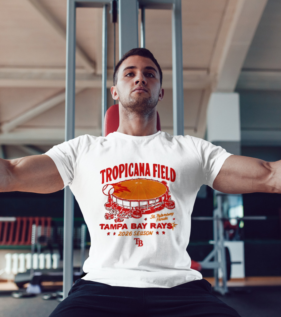 Tropicana Field Tampa Bay Rays Home Run 2026 Season T-Shirt