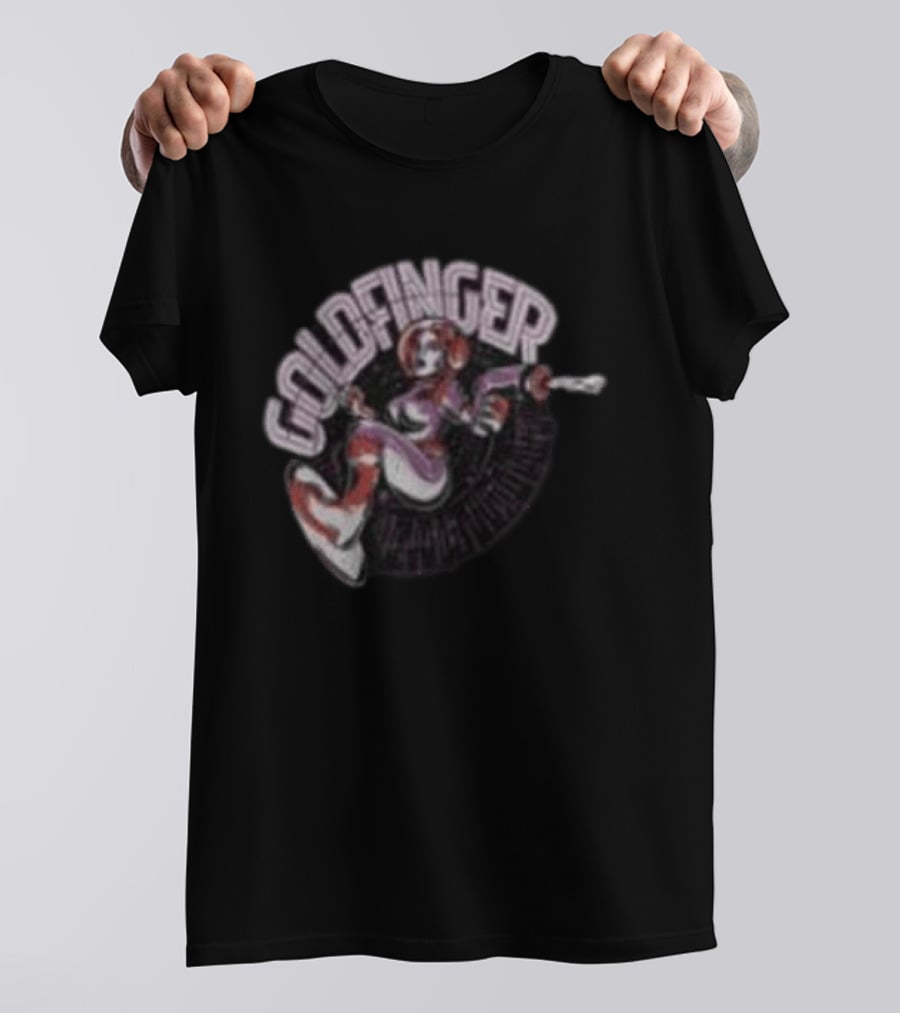 Goldfinger Seattle Event April 17 2026 The Showbox Retro Futuristic T-Shirt
