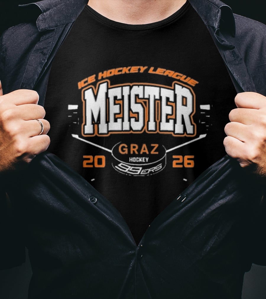 Graz 2026 Meister Ice Hockey League Championship T-Shirt