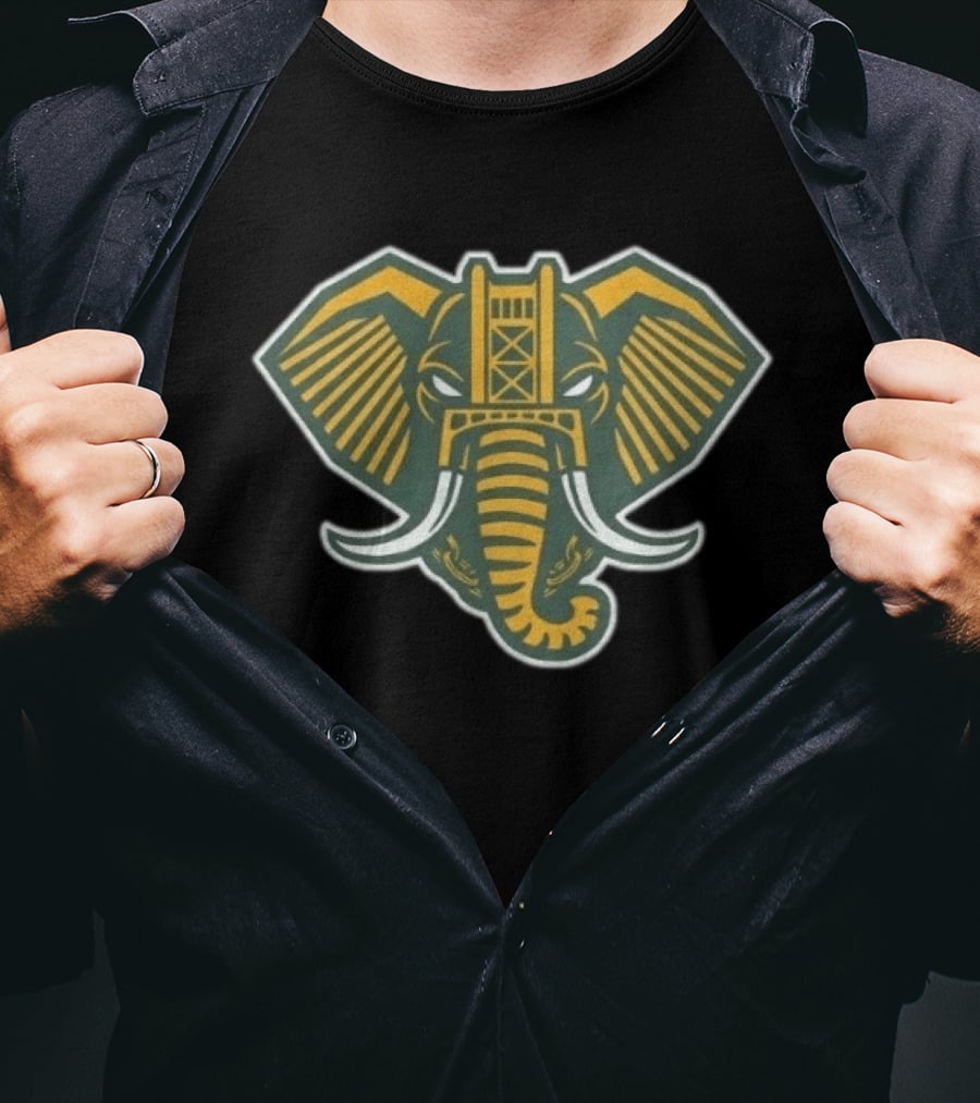Sacramento Home Run Elephant Golden Bridge T-Shirt
