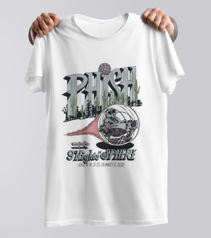 Phish Madison Square Garden New York April 2026 T-Shirt