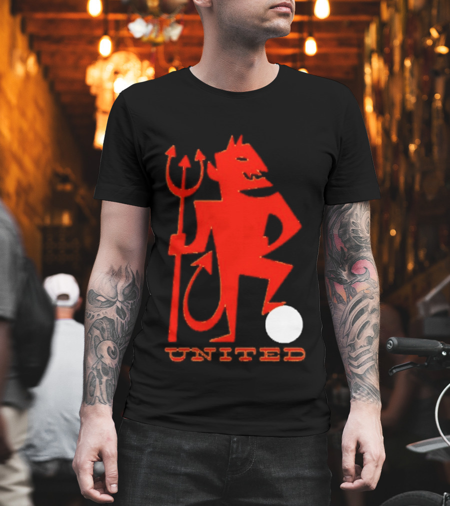 United Red Devil Icon Trident Soccer T-Shirt