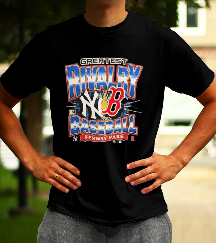 Yankees Red Sox Greatest Rivalry In Baseball Fenway Park T-Shirt