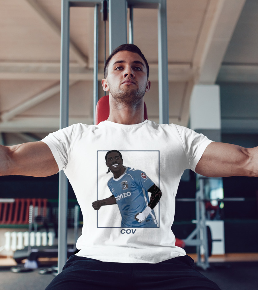 Coventry City FC Haji Wright Monzo Sponsor Premier League Comeback T-Shirt