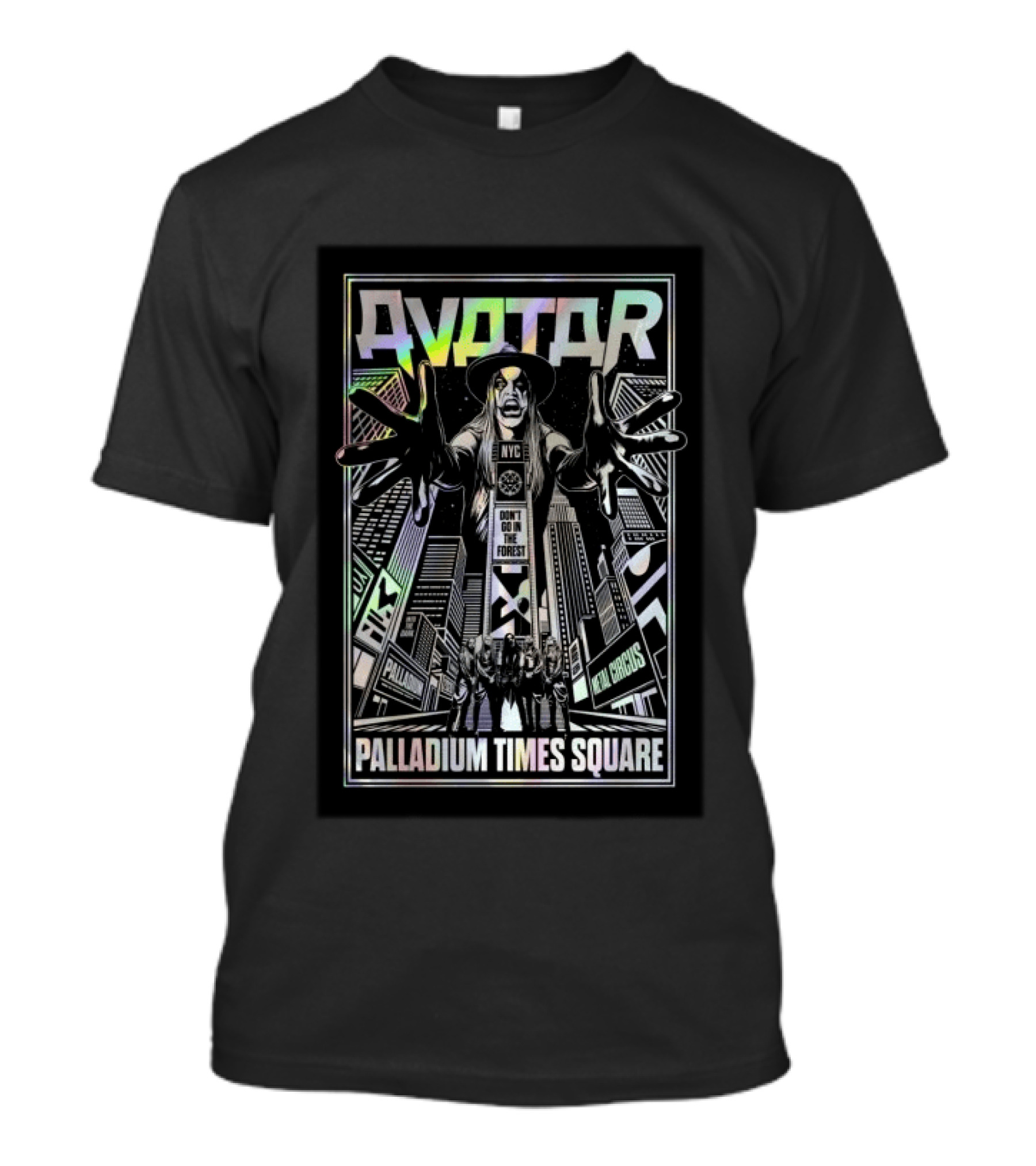 Avatar NYC Palladium Times Square May 15 2026 Don't Go In The Forest Mad Circus T-Shirt