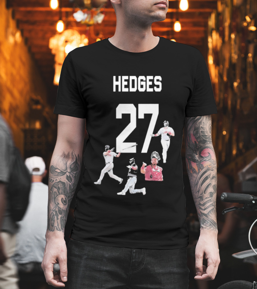 Hedges 27 Baseball Player Action Figures T-Shirt