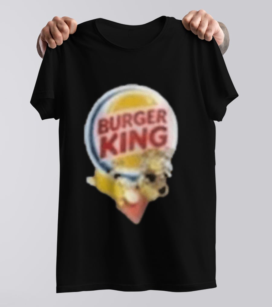 Burger King Breakfast Bakong Logo Burger Combo T-Shirt