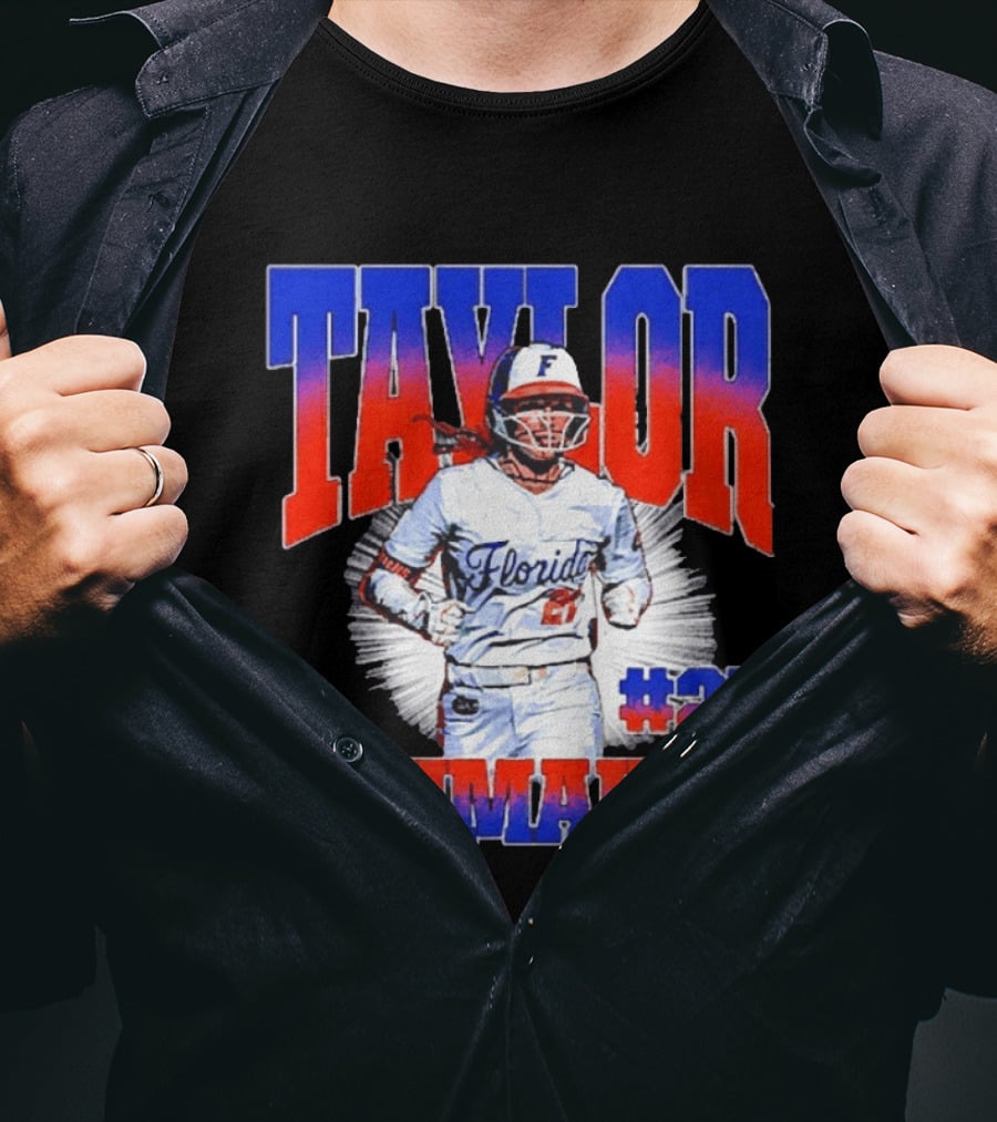 Florida Gators Taylor Shumaker NCAA Softball #21 T-Shirt