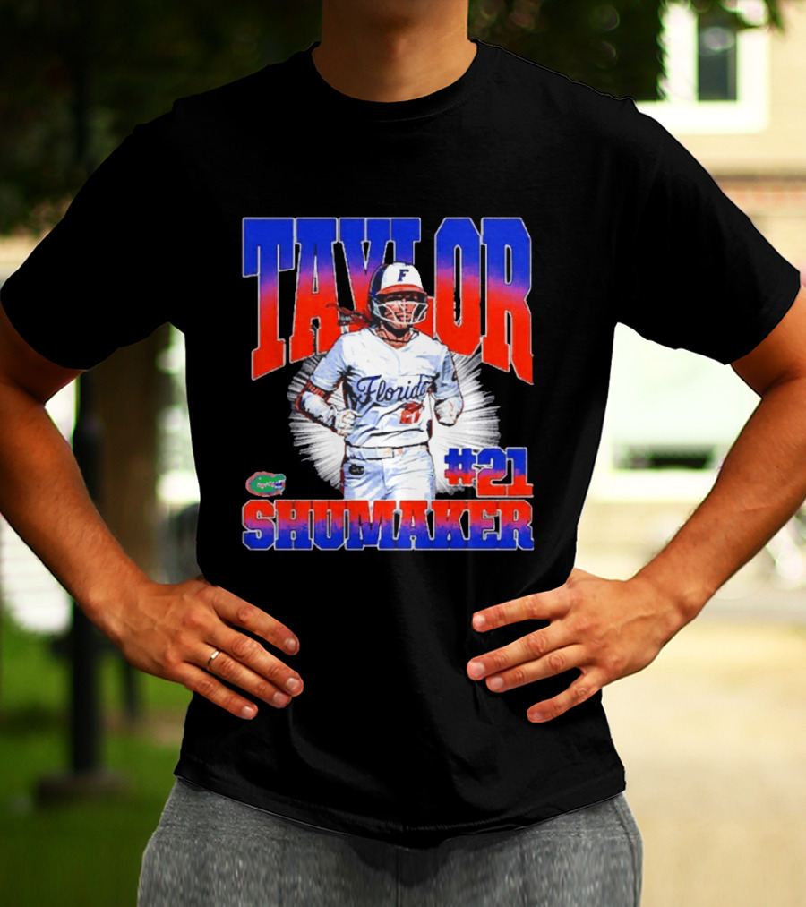 Florida Gators Taylor Shumaker NCAA Softball #21 T-Shirt