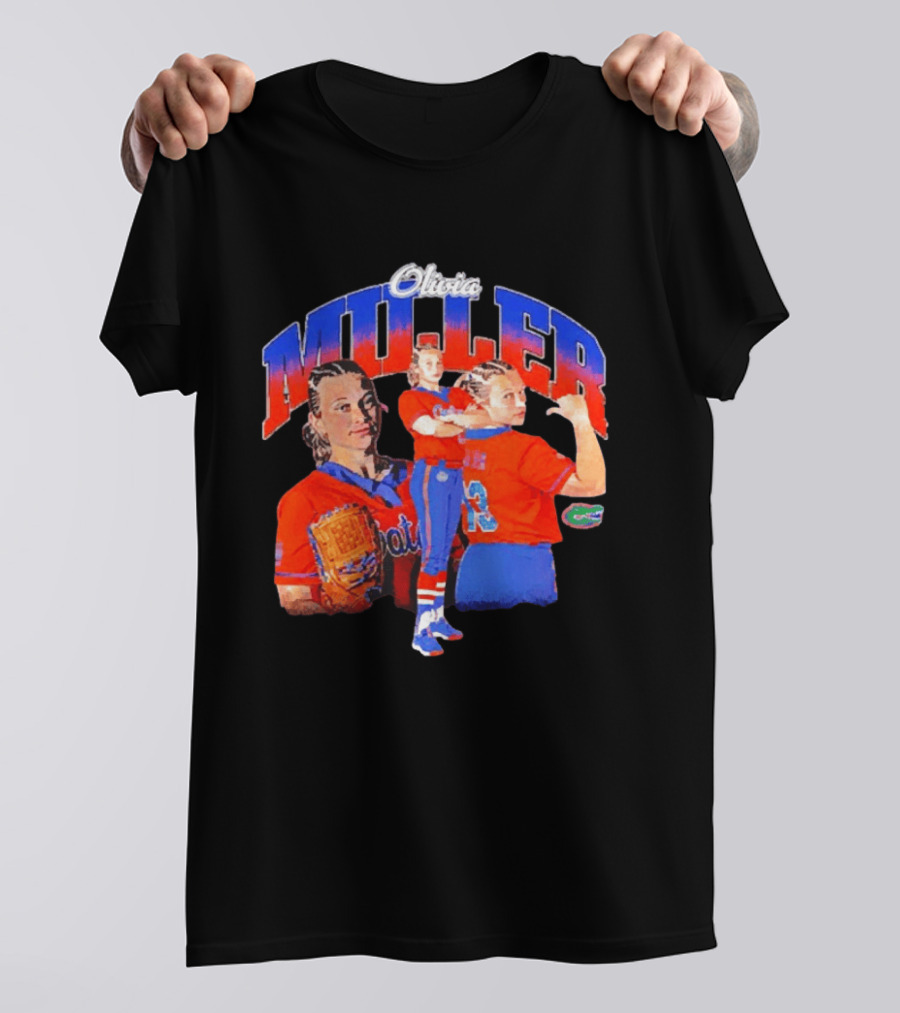 Olivia Miller Florida Gators NCAA Softball Player 13 T-Shirt