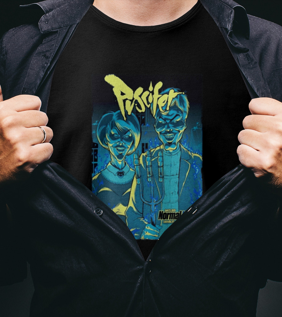 Puscifer Normal Isn't Tour April 21 2026 Louisville KY The Louisville Palace T-Shirt