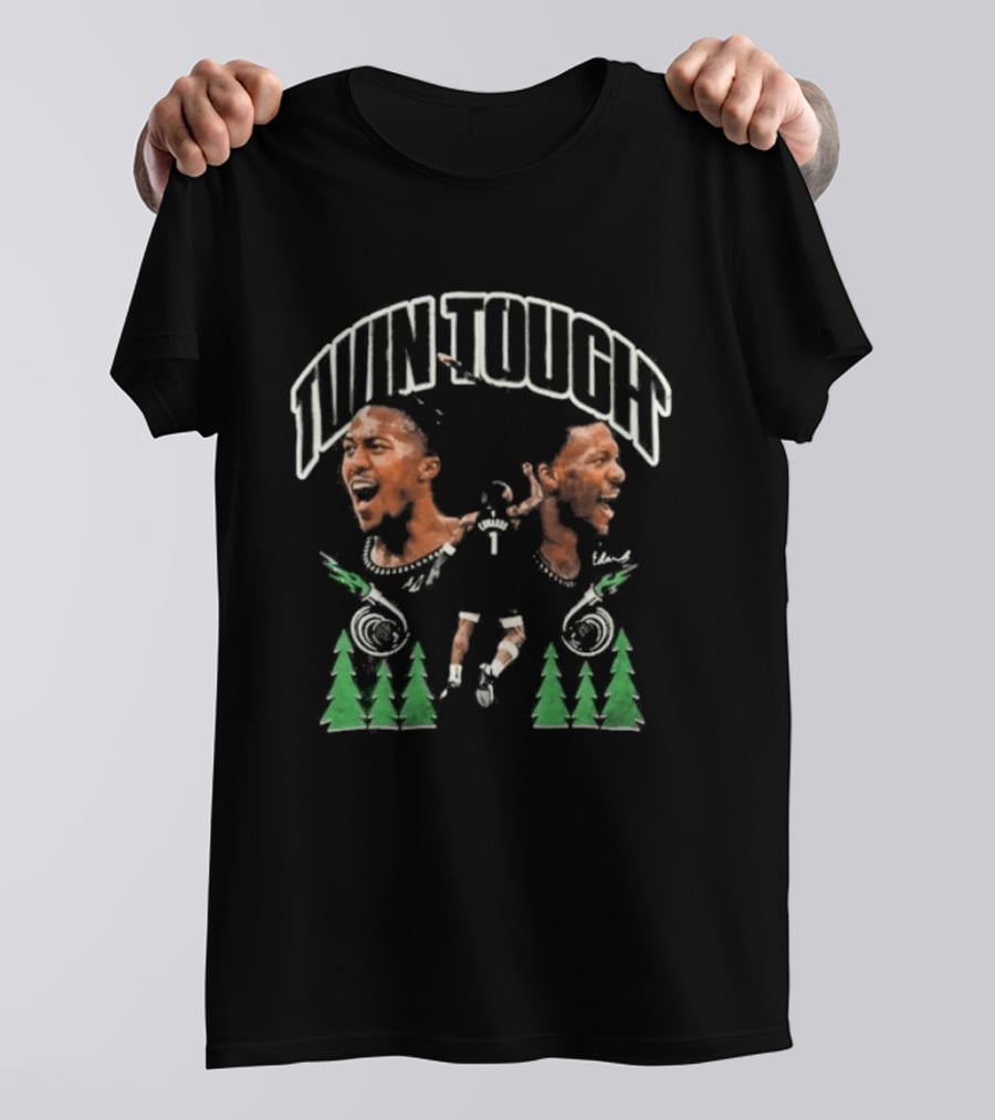 Minnesota Timberwolves Twin Tough Basketball T-Shirt