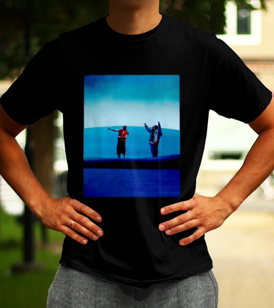 Justin Bieber Solána Imani Rowe Coachella 2026 Blue Stage Performance T-Shirt
