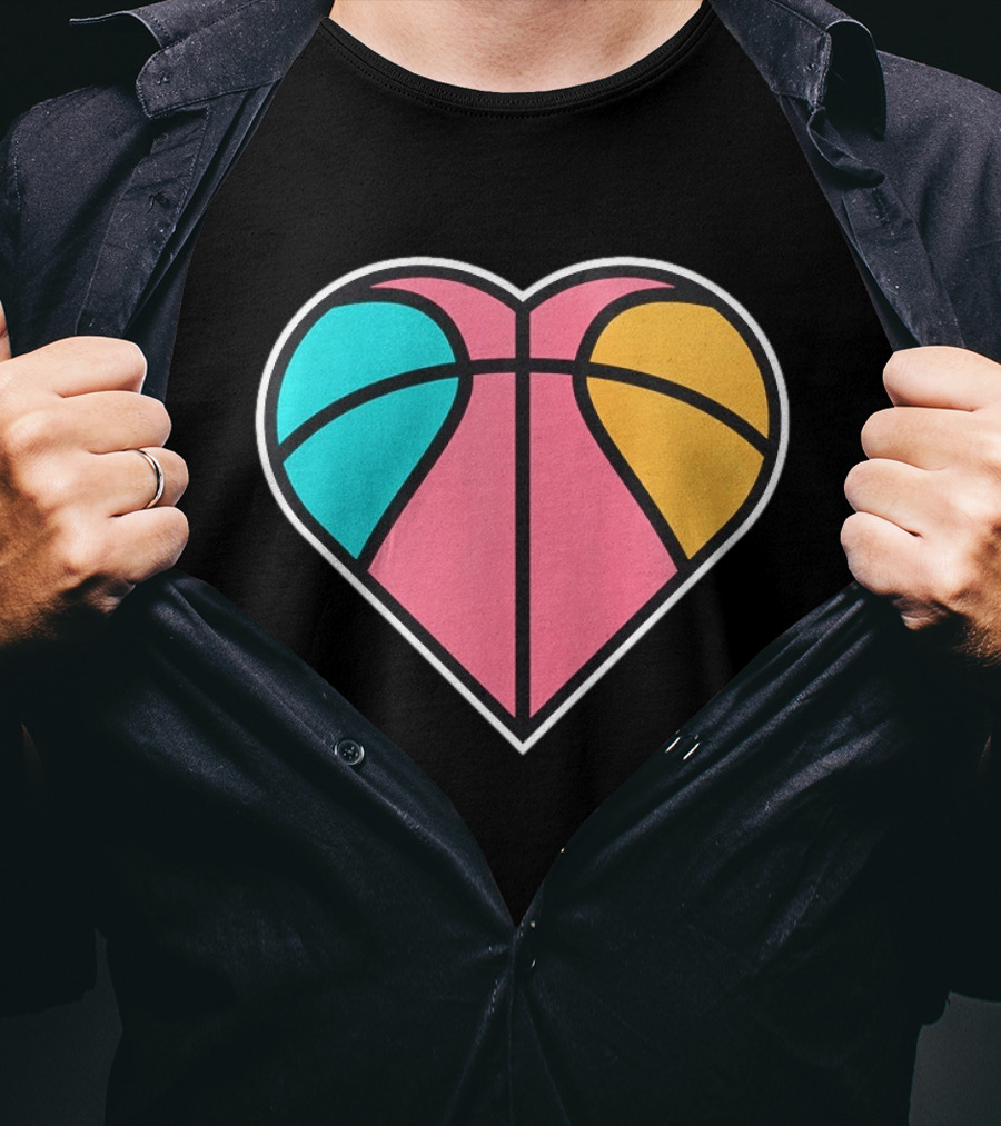 San Antonio Spurs Heart SATX NBA Basketball T-Shirt