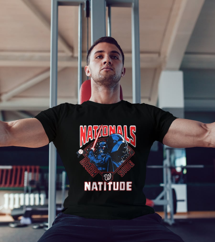 Nationals Natitude Dark Side Darth Vader Star Wars T-Shirt