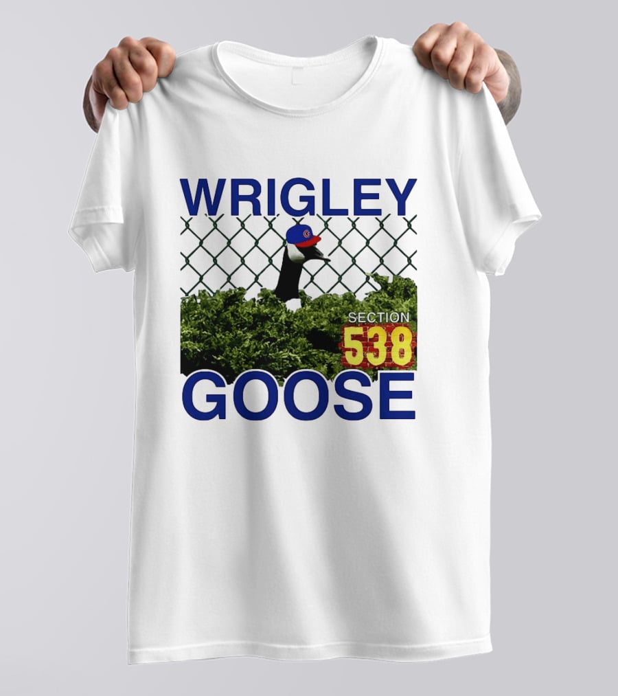 Wrigley Goose Section 538 Chicago Cubs MLB T-Shirt