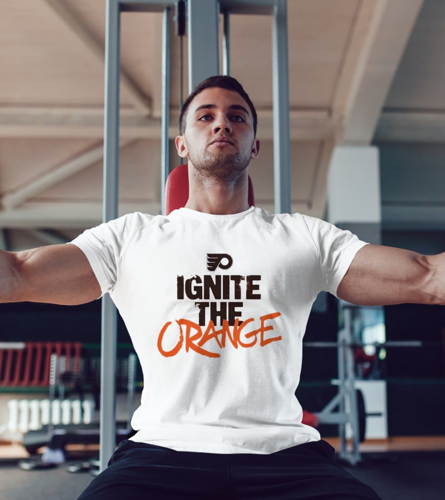 Flyers Ignite The Orange Enthusiasm T-Shirt