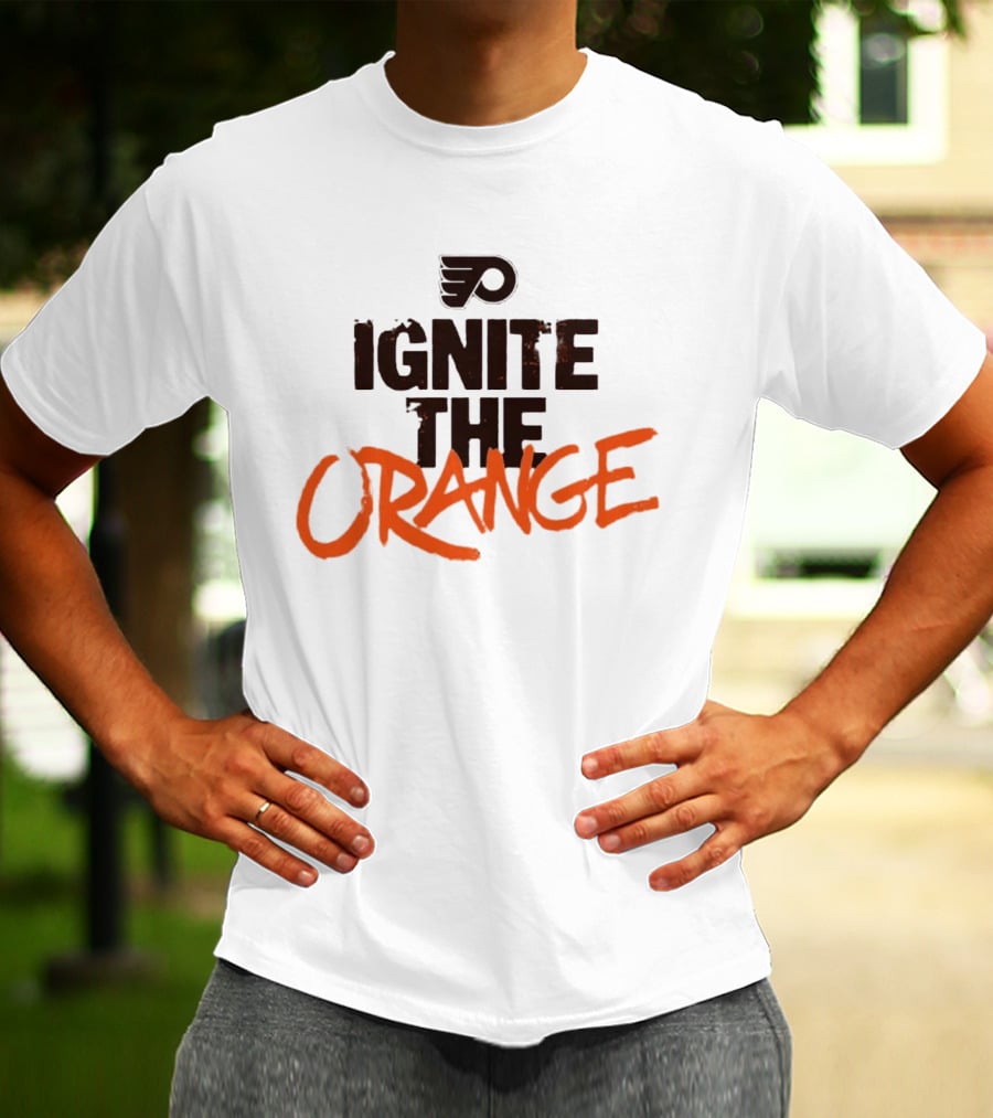 Flyers Ignite The Orange Enthusiasm T-Shirt