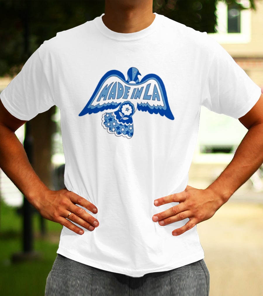Made In LA Benefit Bird Big Bud Press Stars Winged T-Shirt