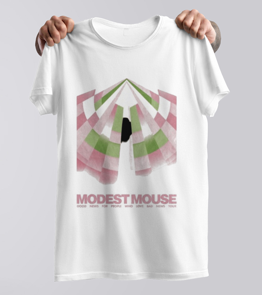 Modest Mouse Good News For People Who Love Bad News Fall Tour Tent T-Shirt